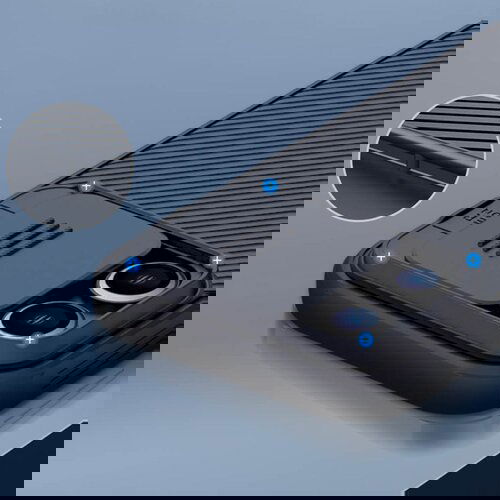 Nillkin Maska za iPhone 15 Pro CamShield Pro crna Slike