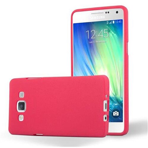 Cadorabo Ohišje, združljiv s Samsungom v Frost Red - Zaščitni pokrov iz fleksibilnega silikona TPU, (20571524) Cene