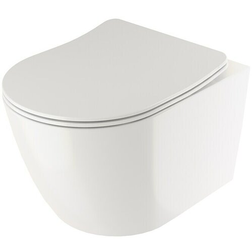 CAMARGUE Paris Komplet zidne WC &amp;scaron;koljke (Bez ruba, Bez posebne glazure, Oblik ispiranja: Duboko, WC odvod: Vodoravno) Slike