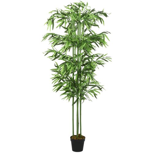 vidaXL Umetno bambusovo drevo 576 listov 150 cm zeleno Cene