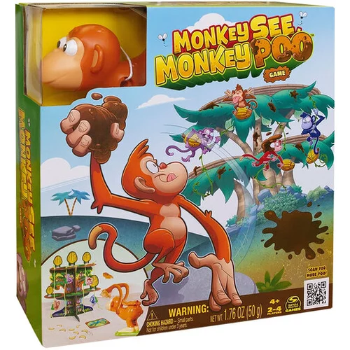 Spin Master druzabna igra Monkey See Monkey Poo