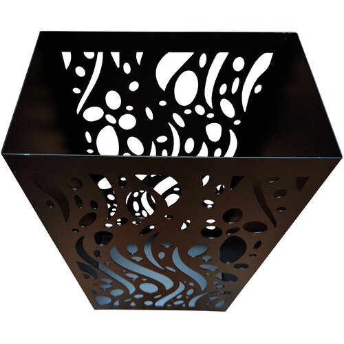  Stalak za ki&amp;scaron;obrane LEAH 25x15x50cm crni Slike