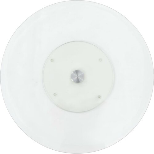 VidaXL Rotirajući pladanj za posluživanje prozirni 60 cm kaljeno staklo Slike
