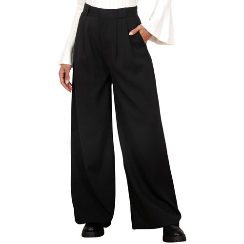 La Modeuse Hlače 76396_P180954 Črna Cene