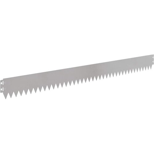 vidaXL Robovi trave 10 pcs 103 x 10 cm Jeklo Srebrna, (5000301377) Cene