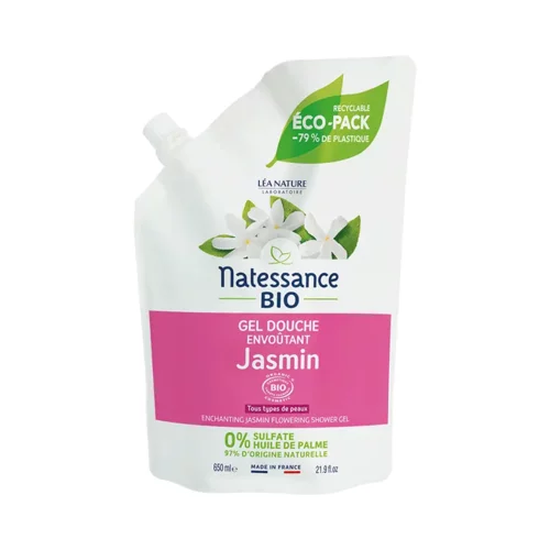 Natessance gel za tuširanje - jasmin - 650 ml