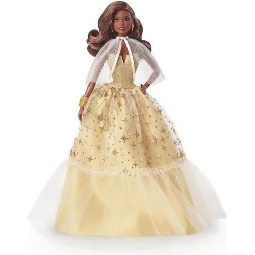Barbie Poup&amp;eacute;e de collection Signature 2023, Holiday 2, rdeča in bela obleka, (5000552268) Slike