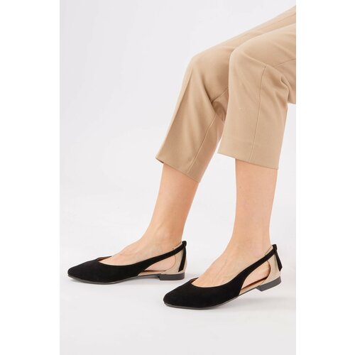 Fox Shoes Women's Black/Nude Flats with Flats Slike
