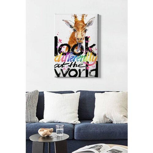 WALLXPERT kanvas tablo (50 x 70) - 252 multicolor decorative canvas painting Cene