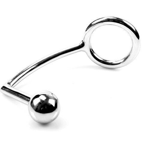 Kiotos Steel Cockring with anallock 50mm Slike