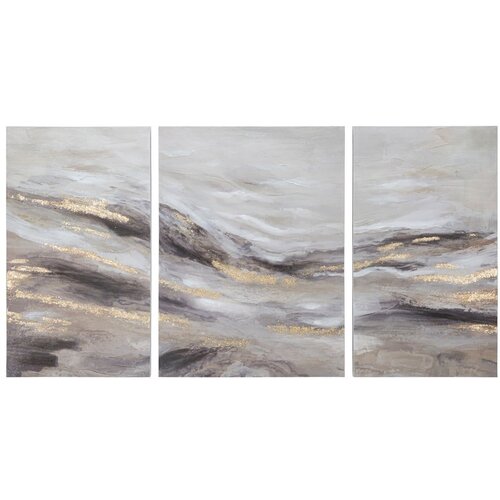 Mauro Ferretti 3-delna slika Monty, 150 x 80 cm Slike