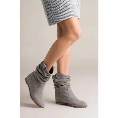 Fox Shoes Gray Women's Boots