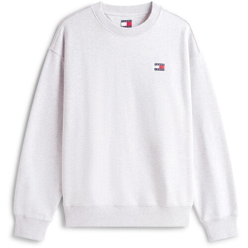 Tommy Jeans Majica mornarska / pegasto siva / rdeča / bela Slike