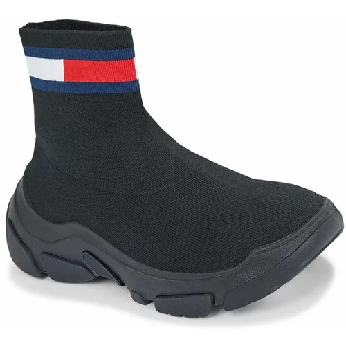 Tommy Jeans Superge Tjw Sock Boot EN0EN02446 Črna