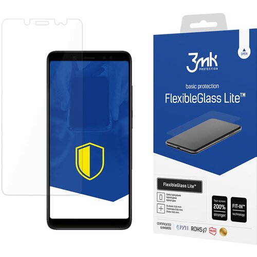 3mk FLEXIBLEGLASS SOLID KALJENO STEKLO ZA XIAOMI REDMI NOTE 5 PRO, (22000532) Slike