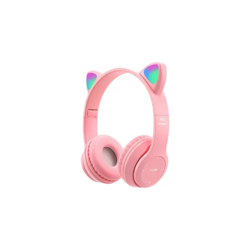  Slušalice za djecu bluetooth cat P47M pink