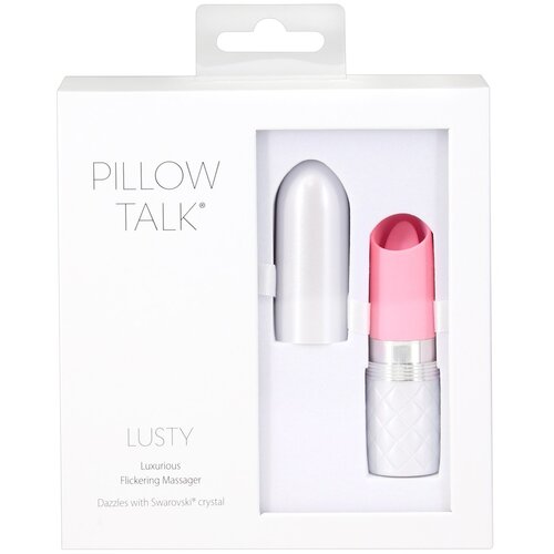 Pillow Talk Lusty Mini vibrator, Roze Cene