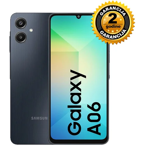 Samsung GALAXY A06 6+128GB BLACK