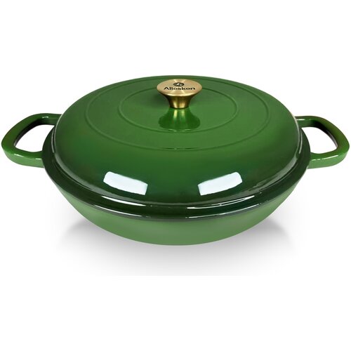 Mondex Pekač litoželezni Rodeluxe Brytfanna 30x34x6 krem 1kos, (5000313534) Slike