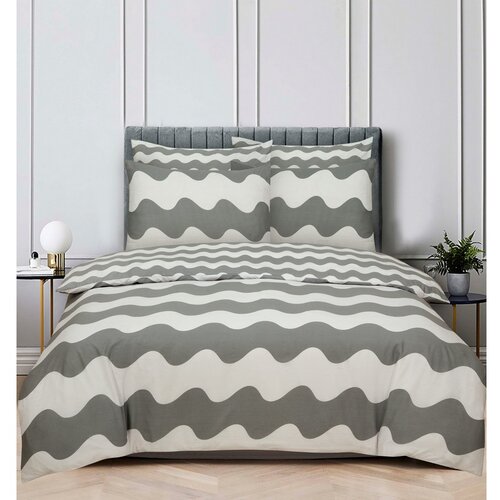 ESSENZA SLEEP posteljina marine sort 200x200 cm Slike
