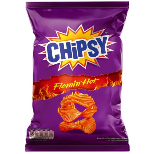 CHIPSY CIPS FLAMING HOT 55G Cene