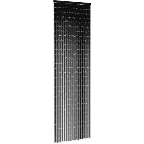 vidaXL Zavesa za vrata proti žuželkam Dark Grey 56x185 cm Bamboo Cene