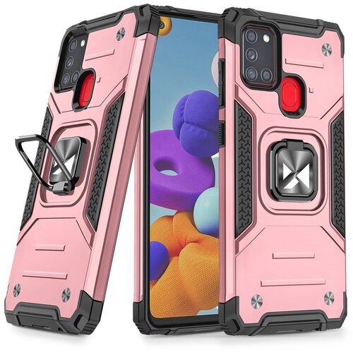 Wozinsky Ring Armor za Samsung Galaxy A21S roza Cijene