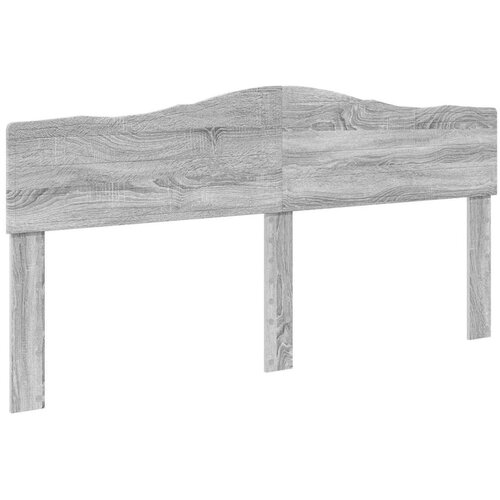  Krevet s od storage Siva Sonoma 200 x 200 cm Konstruirano drvo Slike