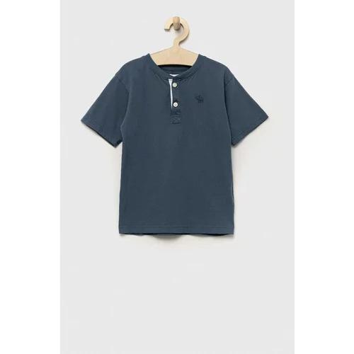 Abercrombie & Fitch Dječja pamučna majica kratkih rukava glatki model