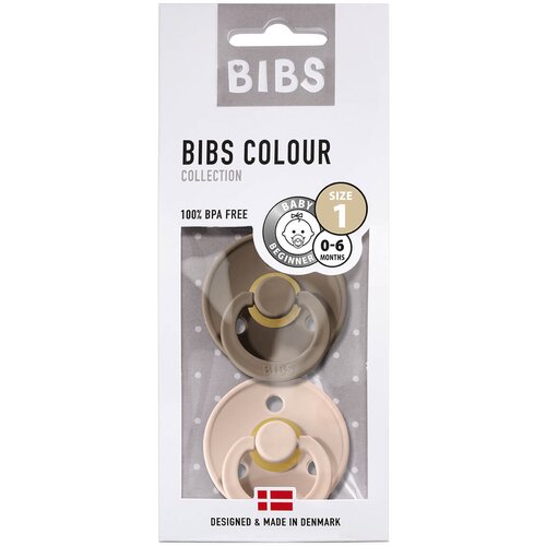 Bibs duda varalica colour blush &amp;amp; dark oak Slike