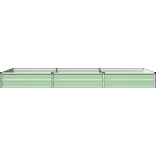  Povi&amp;scaron;eni vrtni krevet Pastelno zelena 240 x 80 x 24 cm Slike