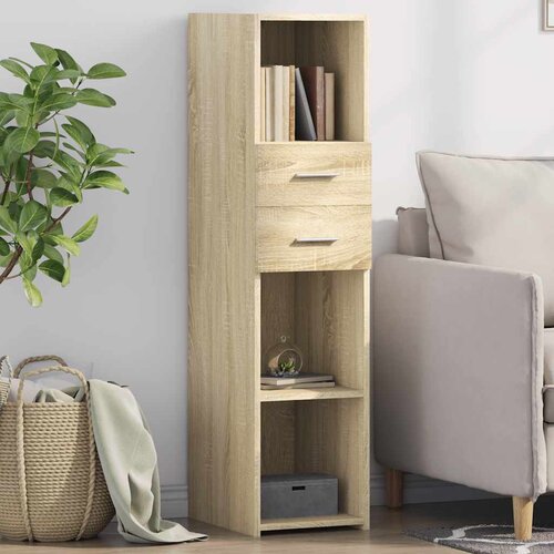 Furnova Visoka omara sonoma hrast 30x42,5x124 cm inženirski les, (21955114) Cene