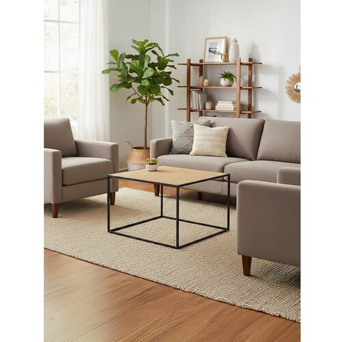 Premier Housewares Stolić za kavu od ratana u prirodnoj boji 60x60 cm Depok &amp;ndash; Slike