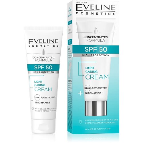 Eveline lagana krema za zaštitu lica sa SPF50 30ml Cene