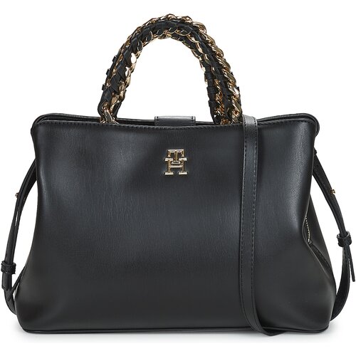 Tommy Hilfiger Torbice za na ramo TH FEMININE MEDIUM SATCHEL Črna Slike
