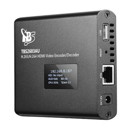 TBS 2603V2 supported H.265/H.264 hdmi video encoder Cene