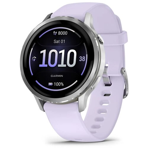 Garmin Venu 4 3.05 cm (1.2) AMOLED 41 mm Digital 390 x 390 pixels Touchscreen Silver Wi-Fi GPS (satellite) Cijene
