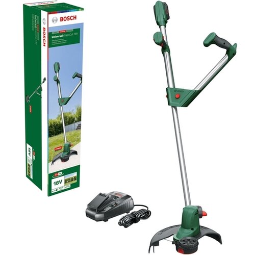 Bosch akumulatorska kosilnica z nitjo UniversalGrassCut 18V-26 06008C1E03 Cene