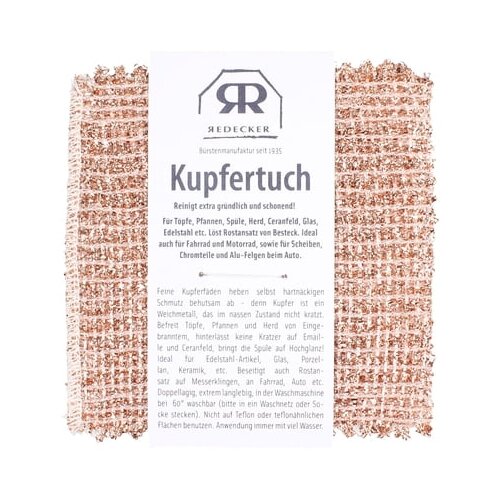 B&amp;uuml;rstenhaus Redecker bakrena krpa Slike