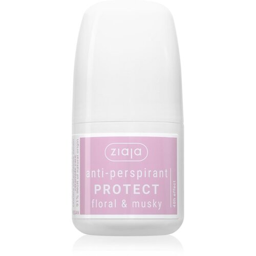 Ziaja Antiperspirant Protect antiperspirant roll-on di&amp;scaron;ave Floral &amp;amp; Musky 60 ml Slike