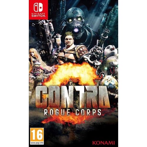 Konami igrica switch contra - rogue corps Slike
