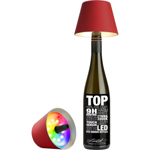 Sompex TOP zunanja svetilka - Rdeča Slike