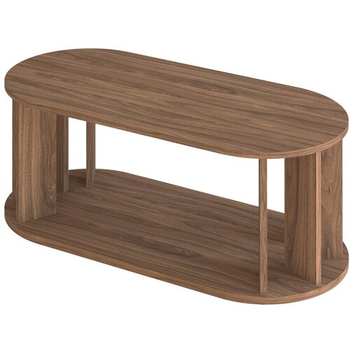 TemaHome Stolić za kavu s pločom u dekoru oraha 110x50 cm Nora - Slike