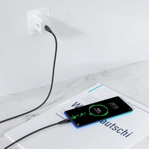Choetech USB tip C &amp;ndash; USB tip C podatkovni polnilni kabel Power Delivery 60W 5A 2m Slike