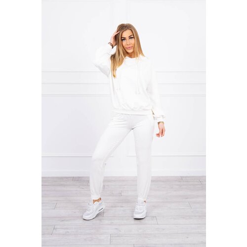  Hoodie set ecru Slike