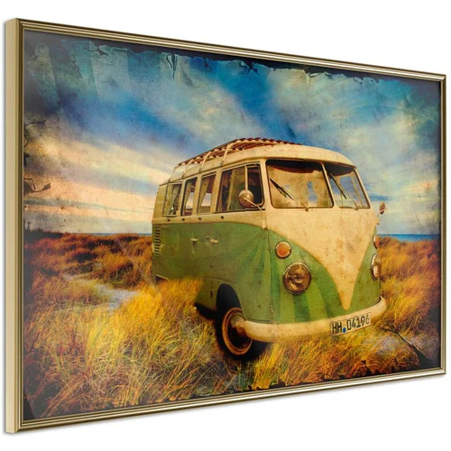  Poster - Hippie Van I 60x40