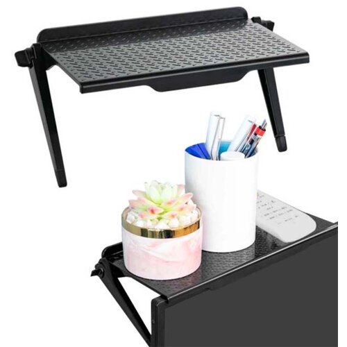  Univerzalni polica za TV i monitore 26x11cm crna Slike