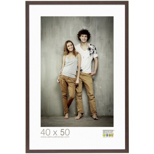 DEKNUDT S44CH4 40x50 Wood dark brown Slike