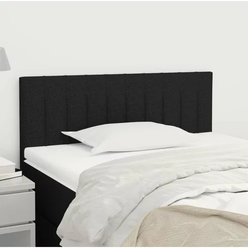  LED posteljno vzglavje črno 80x5x78/88 cm blago, (20953008)