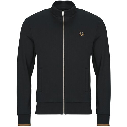 Fred Perry Sweatshirt Zip Through Sweatshirt UNISEX Black L Cene